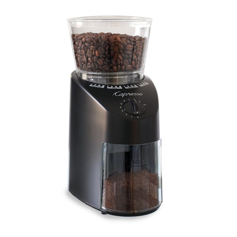 Capresso Infinity Conical Electric Burr Coffee Grinder & Reviews Wayfair